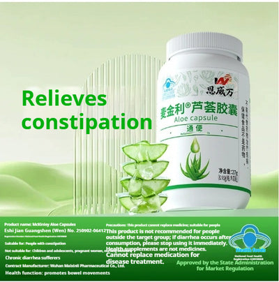 Aloe Capsule Health Care Intestinal Constipation