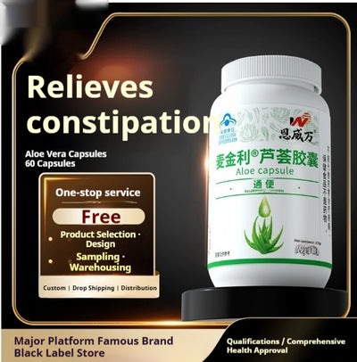 Aloe Capsule Health Care Intestinal Constipation