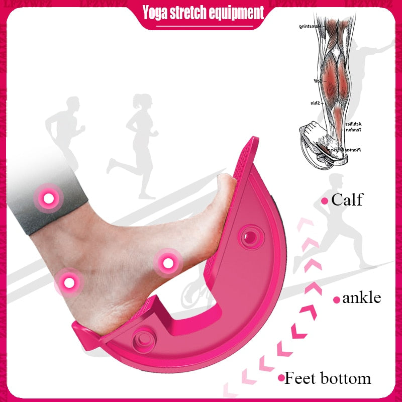 Foot Stretcher Rocker Ankle Stretch Board For Achilles Tendinitis Muscle Calf Stretch Yoga Fitness Sports Massage auxiliaryboard