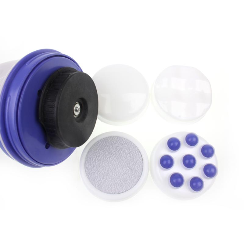 Mambo Full Relax Tone Spin Body Massager With 5 Headers Relax Spin Tone Slimming Lose Weight Burn Fat Full Body Massage Device